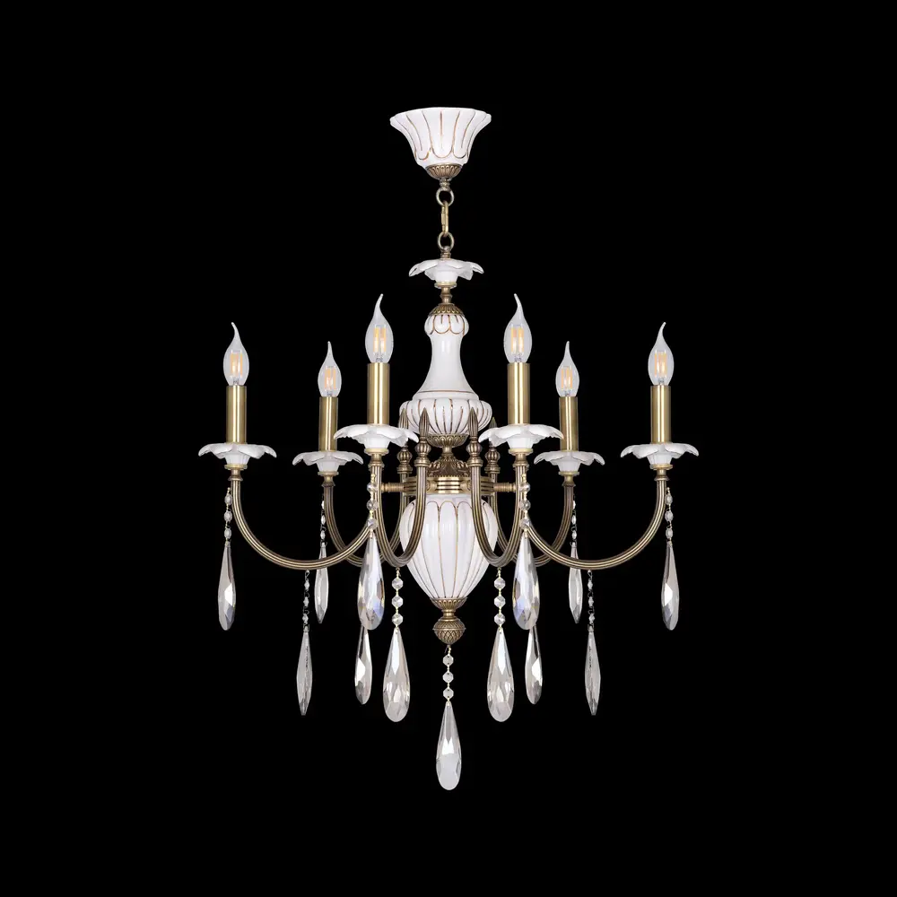 لوستر 6 زبرا آنتیک